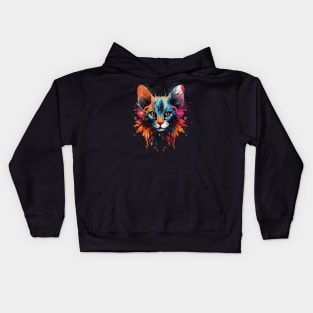 Serval Rainbow Kids Hoodie